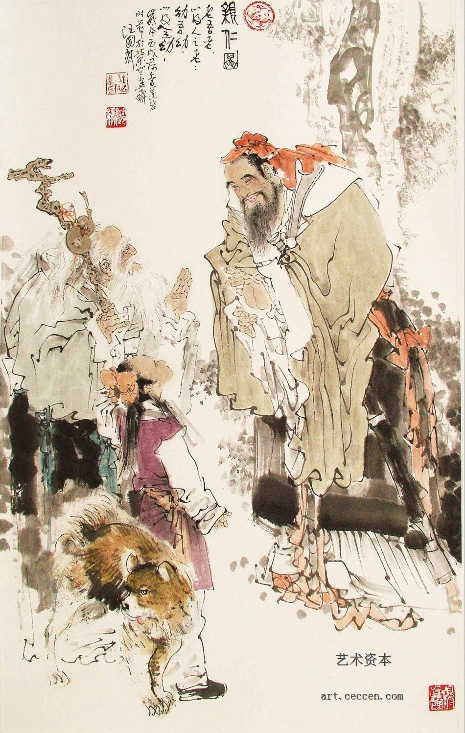 亲仁图 （86×69）2006年